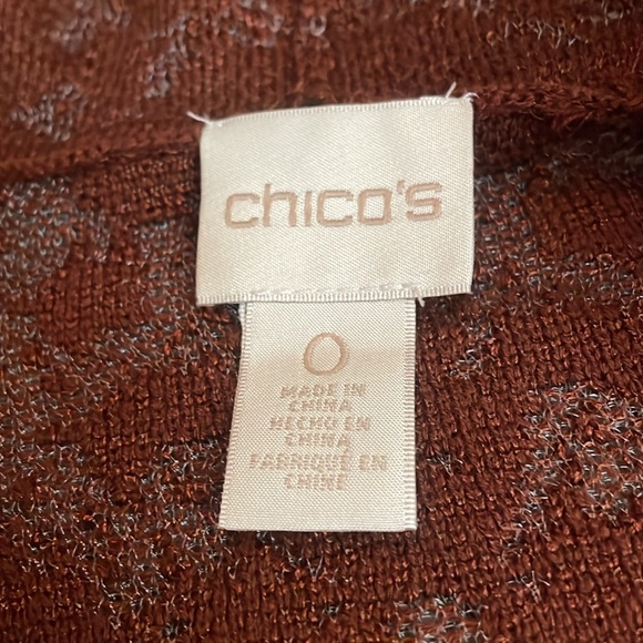 Chico’s Textured Open Cardigan - Picture 6 of 6